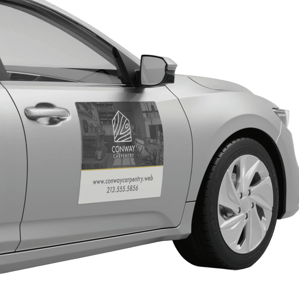 Sample Car Magnet